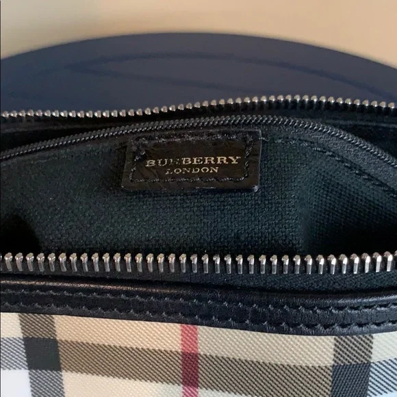 Burberry Beige and Black Plaid Satchel - Picture 2 of 12